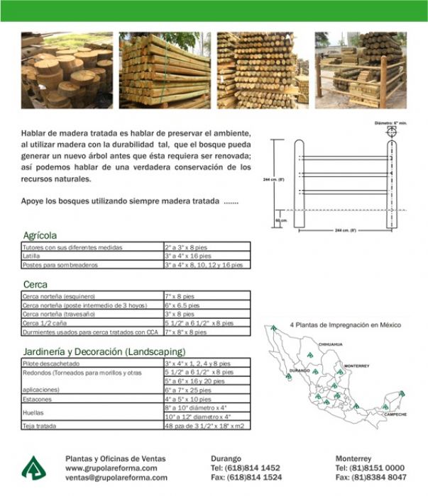 Tutor de Madera